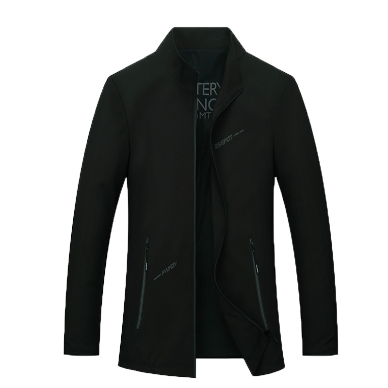 花花公子(PLAYBOY ICON)春秋男士休闲夹克立领外套