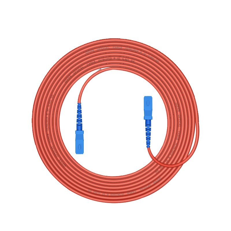千天(QANTOP)光纤跳线 电信级光纤熔接收发器尾纤 光端机适用 SC-SC多模单芯- QT-GXTX235