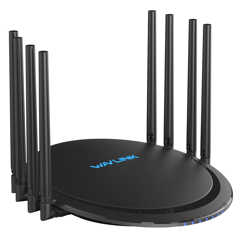 睿因(Wavlink)QUANTUM T8 3000M三频全千兆无线路由器千兆八天线增强家用大户型 光纤上网 5Gwifi稳定高速穿墙