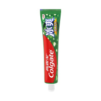 高露洁(Colgate)冰爽冷萃龙井青柠绿茶牙膏120g清新口气去牙黄牙垢去牙结石口腔护理亮白牙齿