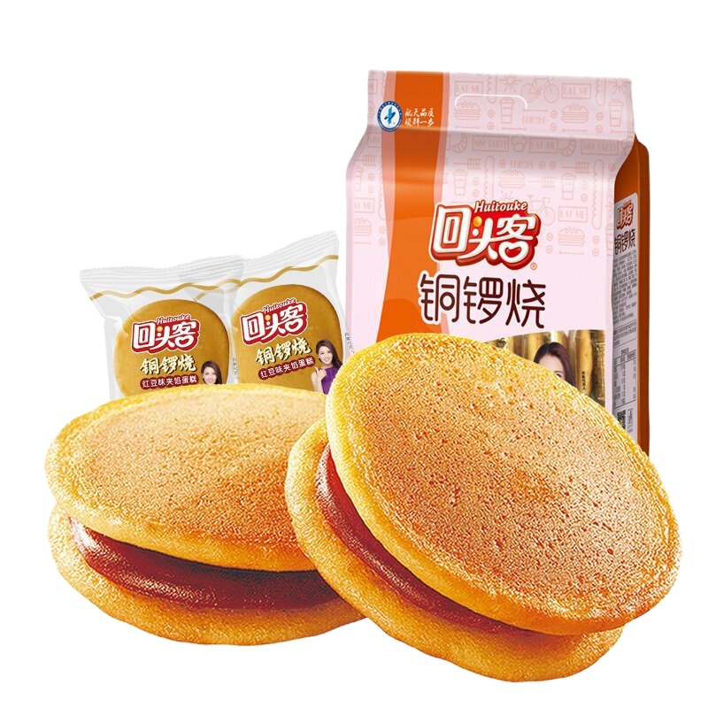回头客 铜锣烧(红豆味)288g/袋