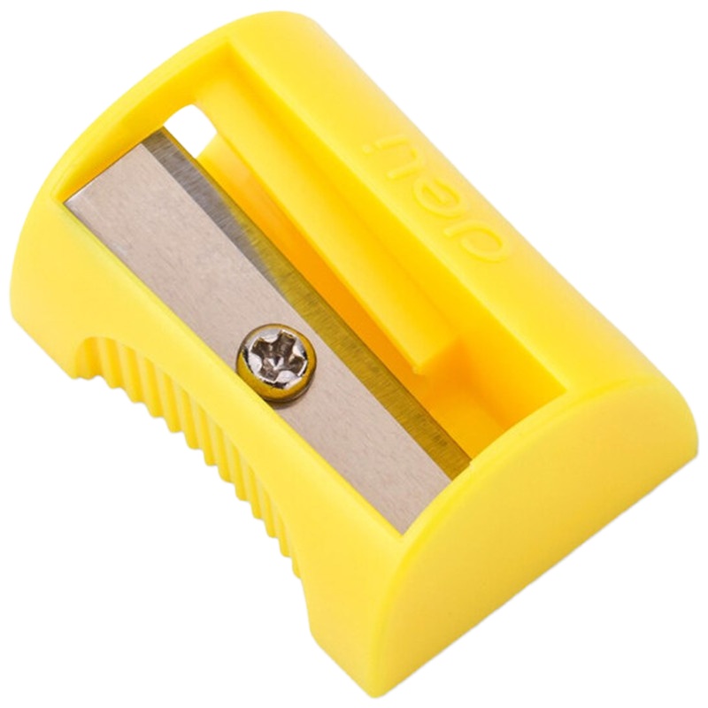 得力(deli)0594 铅笔刀 转笔刀 可爱迷你卷笔刀 12个/组