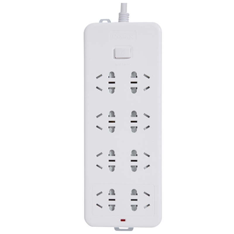 齐心 PC-8030 延长线插座 灰白 单位：件