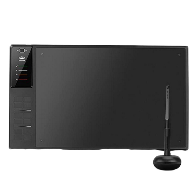 绘王WH1409 V2 网课授课板无线数位板手绘板电脑画板绘图板手写板电子绘画板黑色数位板