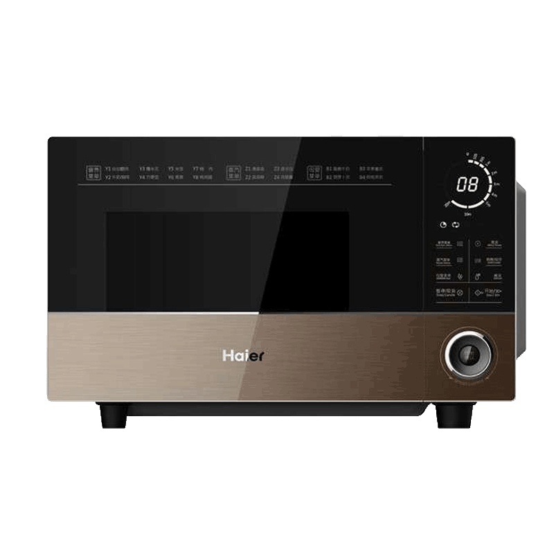 海尔(Haier)微波炉MZW-2390EGTZ 内嵌下拉式智能23L光波平板微波炉 正品包邮