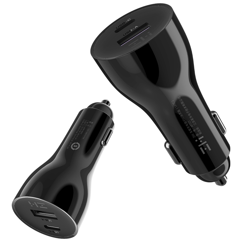 ZMI(紫米)车载快速充电器45W版(1A1C)双口输出 快速充电器