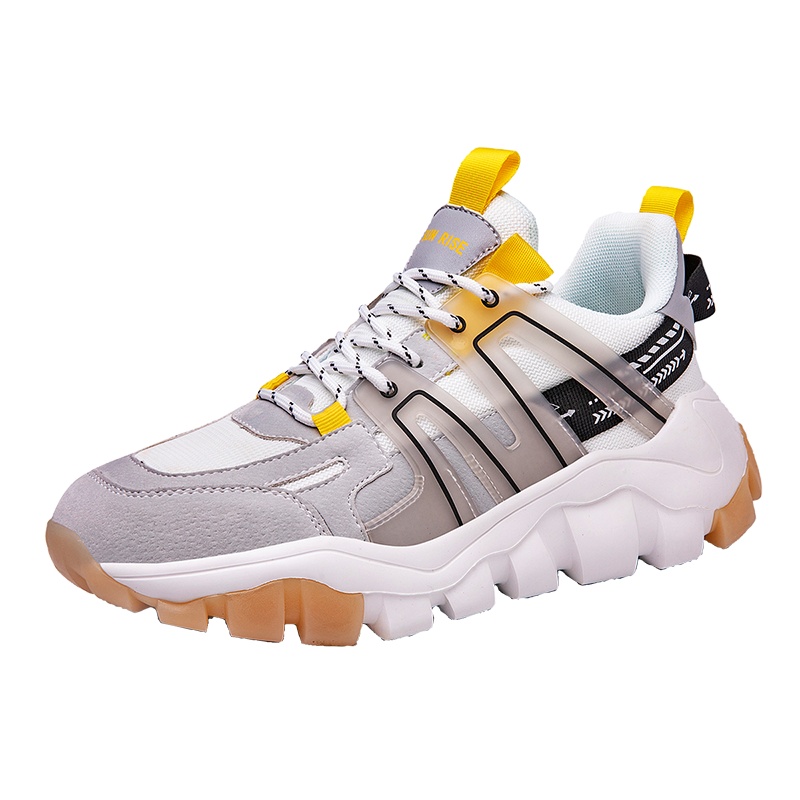 网红老爹鞋男ins潮超火2020新款百搭透气网面增高休闲跑步运动鞋