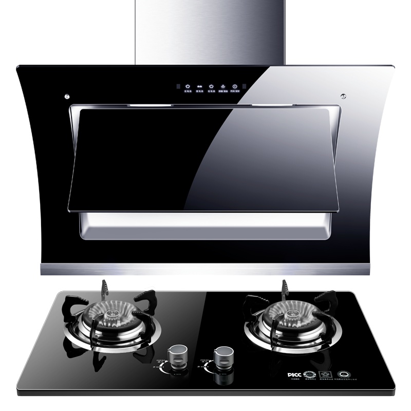 欢呼好太太 22立方双电机大功率吸油烟机烟灶套餐侧吸式 旋风二号+X01 自动清洗油烟机烟机燃气灶套装免拆洗