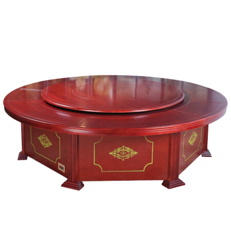 景鹏圆餐桌电动直径2米 JP-0167