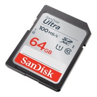 闪迪（SanDisk）64GB SD存储卡 C10 至尊高速版内存卡 读速100MB/s