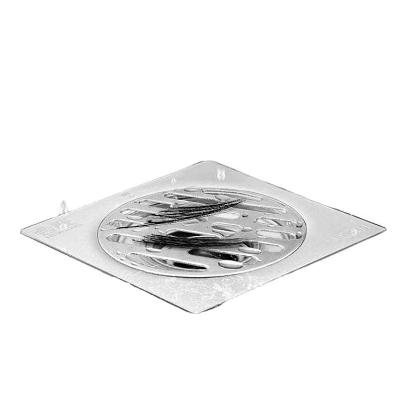 企采严选 不锈钢圆形地漏盖淋浴房地漏卫生间浴室地漏防臭地漏盖子 8.3cm 厚度1.2mm 10个/组