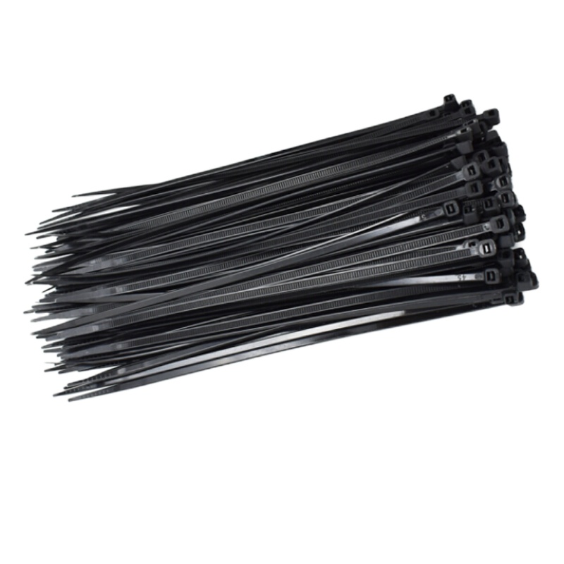 卡夫威尔自锁式尼龙扎带 理线带 扎线 3.6*200mm 黑色 100支装 OT2899G