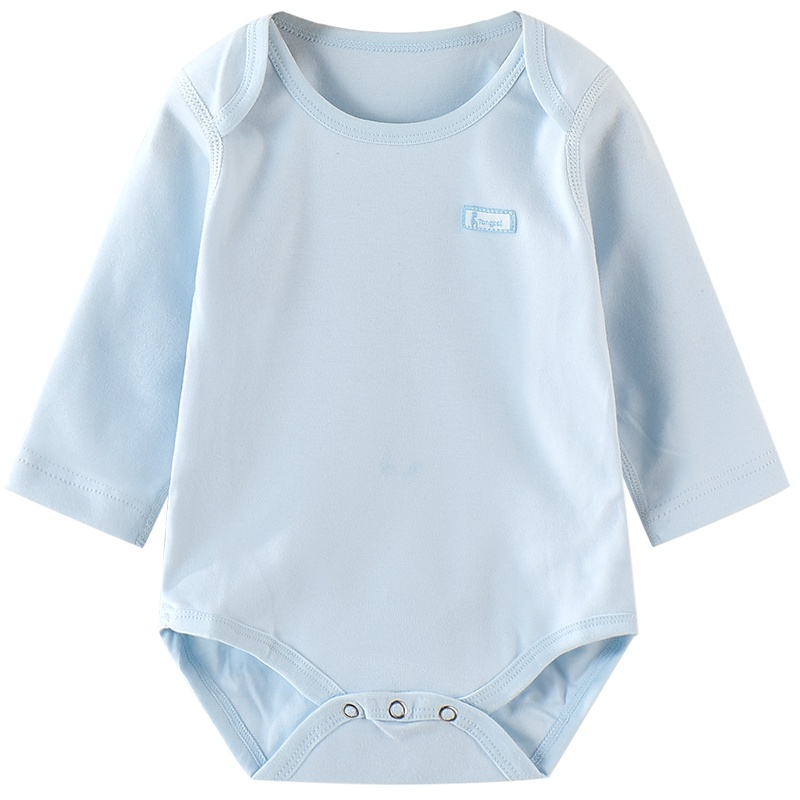 童泰四季新款婴儿衣服5-24月婴幼儿连体衣男女宝宝套头包屁衣