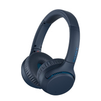 索尼（SONY）WH-XB700 重低音无线耳机 头戴式 蓝牙立体声 蓝色