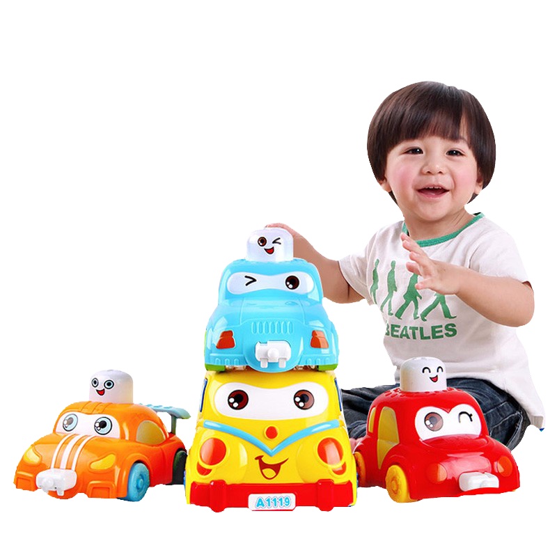 auby澳贝正品 新品小车托儿所 463454奥贝幼儿童益智宝宝玩具车队