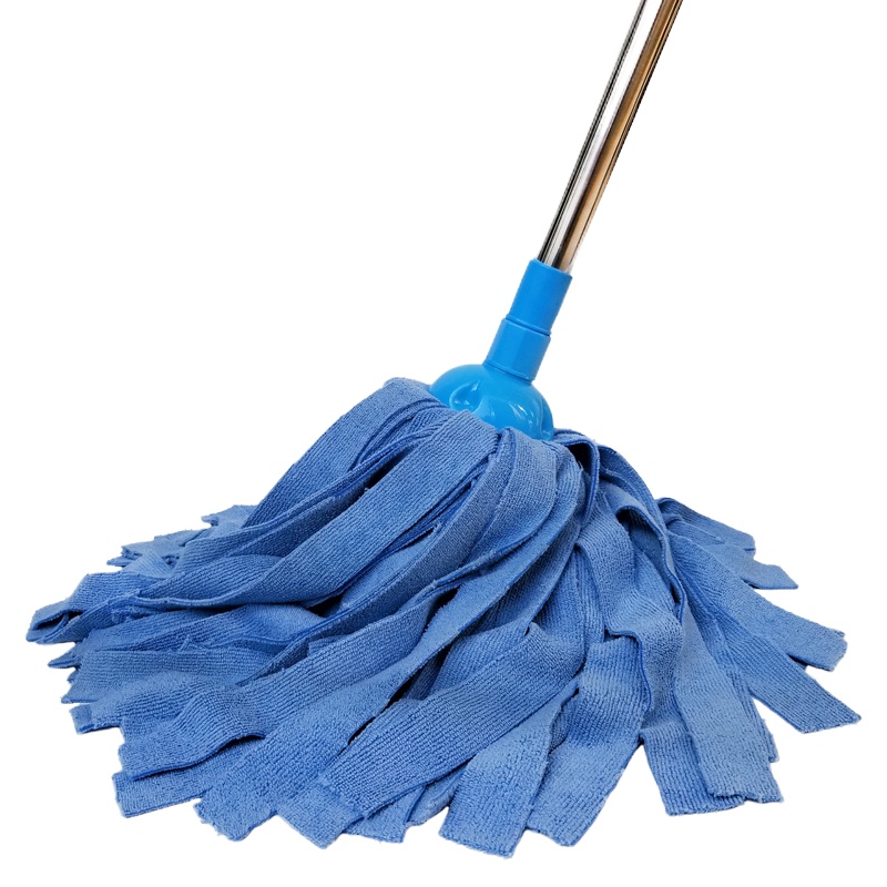 KBS干湿两用毛巾布拖把 不掉毛家用吸水墩布头 木地板地拖拖把老式墩布 颜色随机