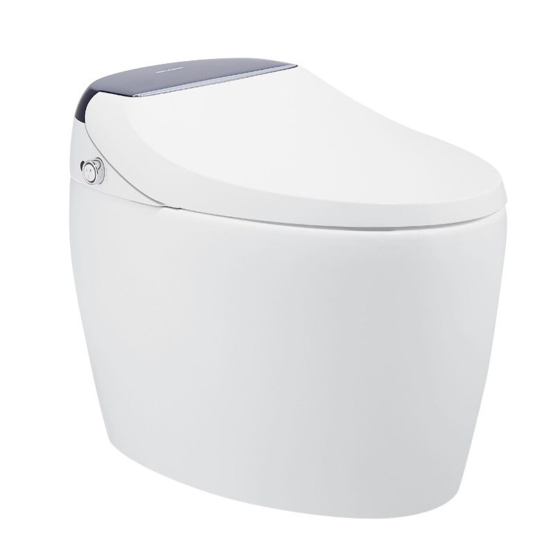 夏普(SHARP)智能坐便器VZ-AGK55G-W虹吸式多功能全自动冲水遥控除臭烘干助便日本品牌即热一体式坐便器