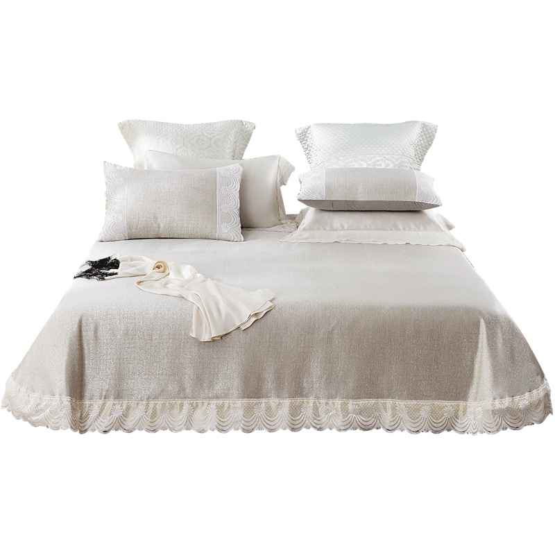 南方寝饰1.8米凉席三件套可机洗折叠冰丝席1.5m双人床单式空调席