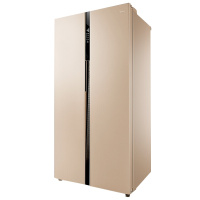 美的(Midea) 525升对开门风冷无霜双变频冰箱家用双开门节能静音电冰箱BCD-525WKPZM(E)芙蓉金