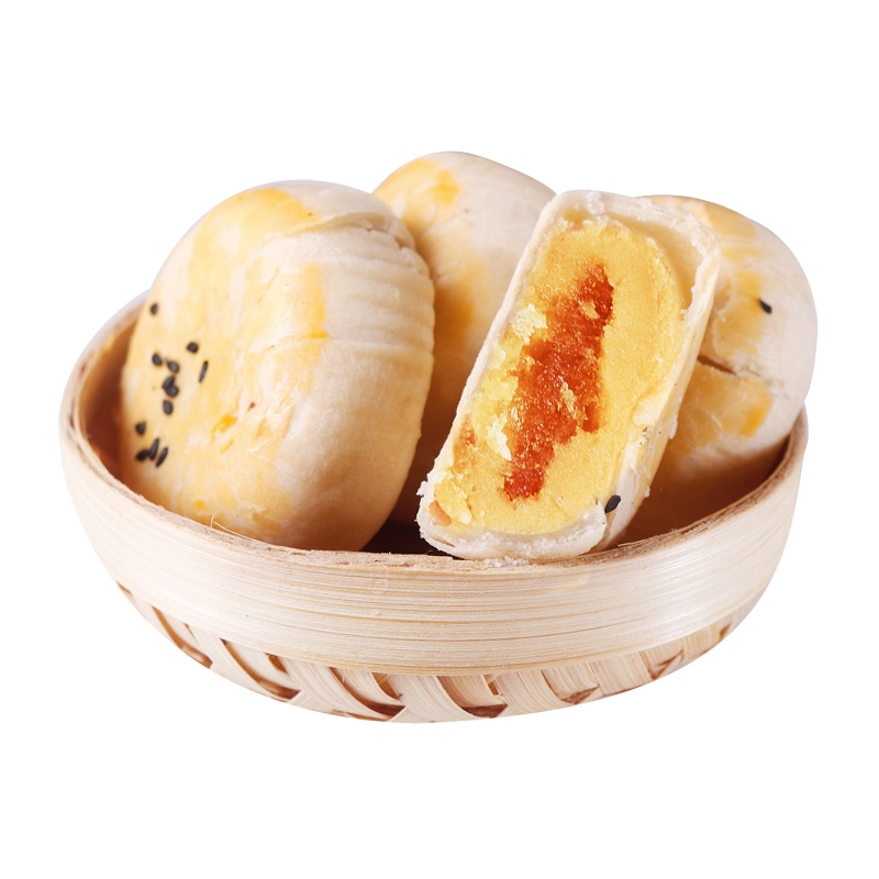 [益品香]榴莲流心酥300克装 榴莲饼 夹心馅饼糕点零食休闲网红早餐美食品小吃充饥榴莲流心饼