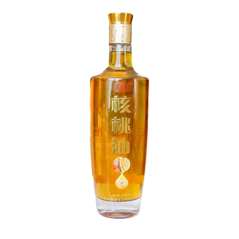 [中华特色]山阳馆  核桃油礼盒500ml瓶装送礼儿童孕妇冷榨食用油礼包DHA 核桃油婴幼儿食用宝宝冷榨婴儿童辅食