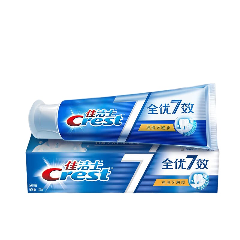 佳洁士(Crest) 7792 全优7效强健牙釉质牙膏120g