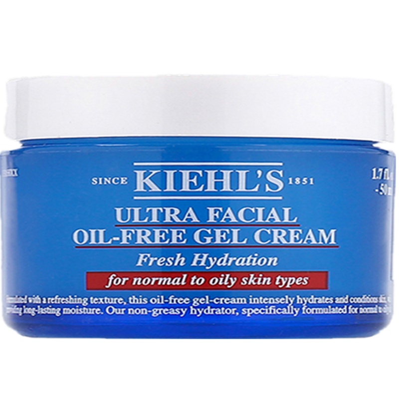 Kiehl’s 科颜氏高保湿清爽面霜 补水控油清爽不油腻无油保湿水感润泽 啫喱面霜 125ml