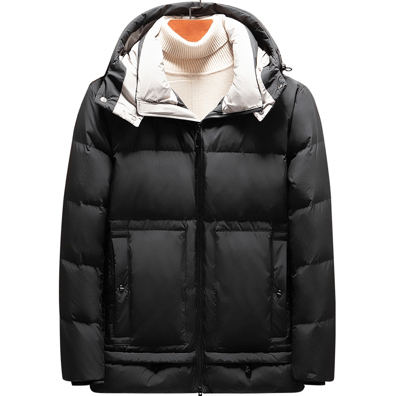 雅鹿男装冬季新品休闲百搭保暖连帽男士羽绒服外套16809912