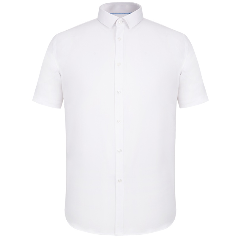 依文白衬衫男 衬衣男商务 正装2019新款衬衫男ED690050