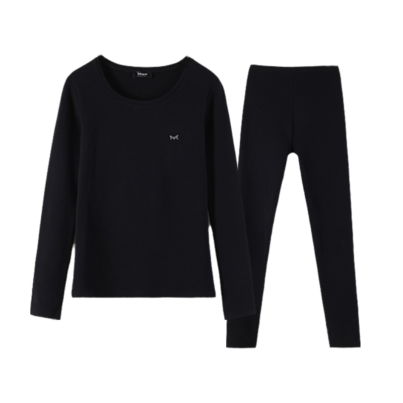 猫人热力绒保暖内衣男冬季加厚贴身秋衣秋裤加绒暖衣保暖套装