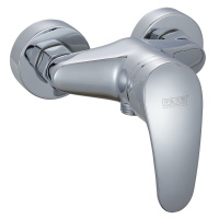 铜材质单把双孔 暗装 冷热 10公分 淋浴水龙头 混水阀 孔距 10CM