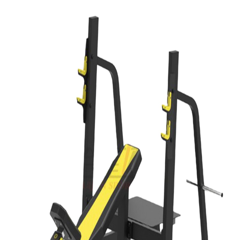 会军 高档上斜卧推架底管管材50*50方管