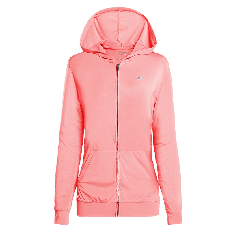 韩国VVC 儿童防晒衣夏季超薄防晒外套防紫外线透气亲子连帽防晒服