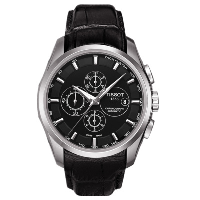天梭男表 tissot 瑞士手表 库图系列 简约时尚腕表 男士机械表