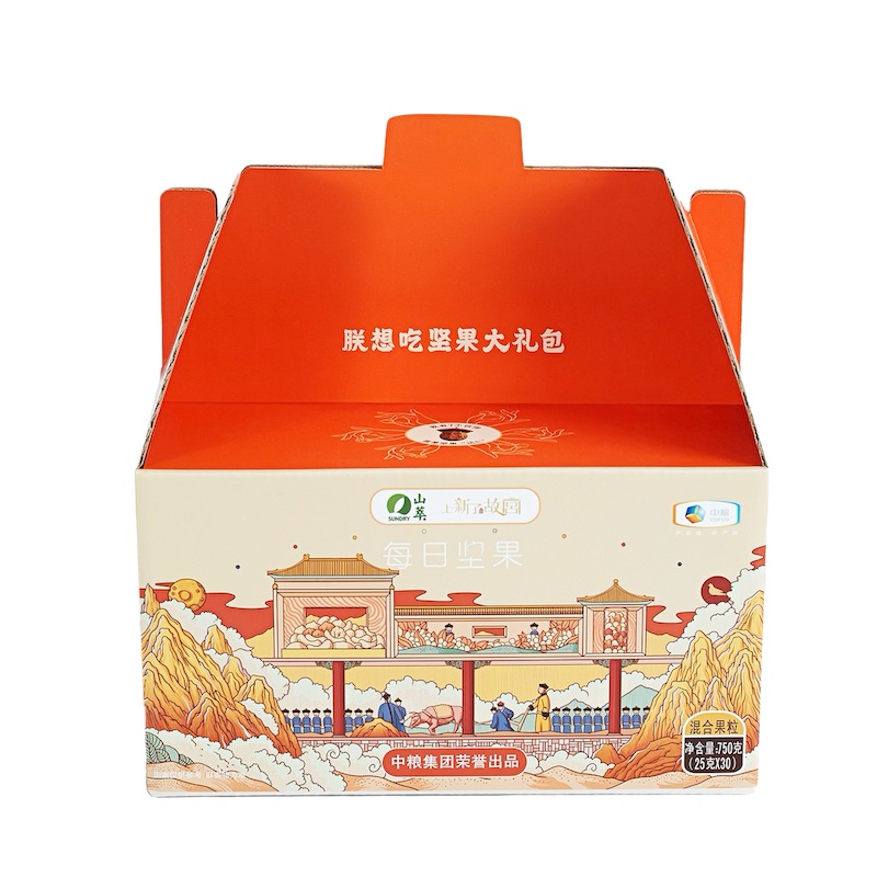 [临期特价]中粮山萃上新了故宫每日坚果750g(有效期到2021年10月)