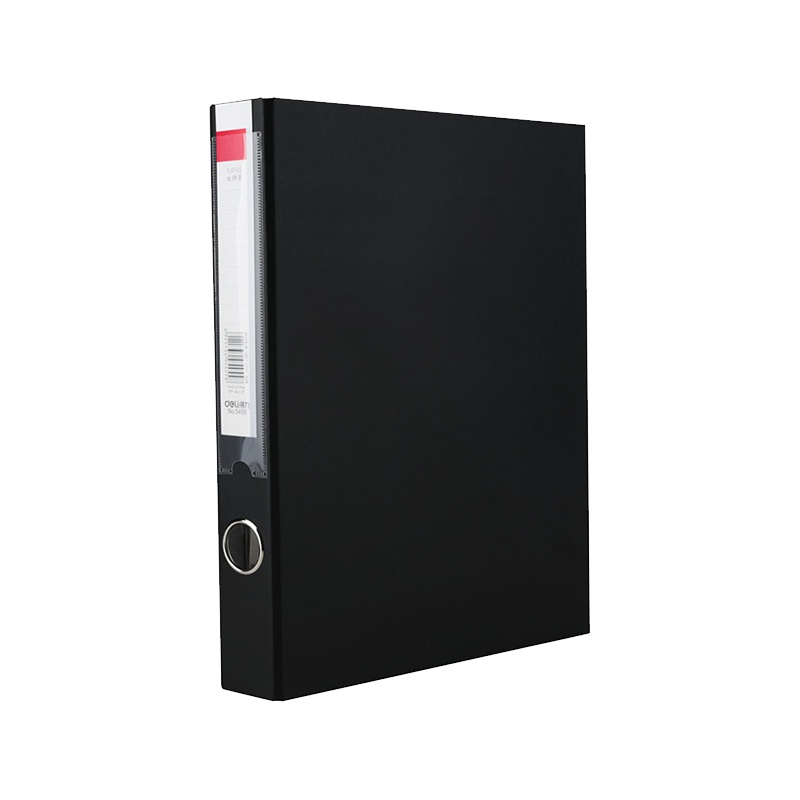 得力(deli)5455纸板长押夹6个 45mm硬纸板双夹a4文件夹 纸质加厚硬面壳资料商务档案夹