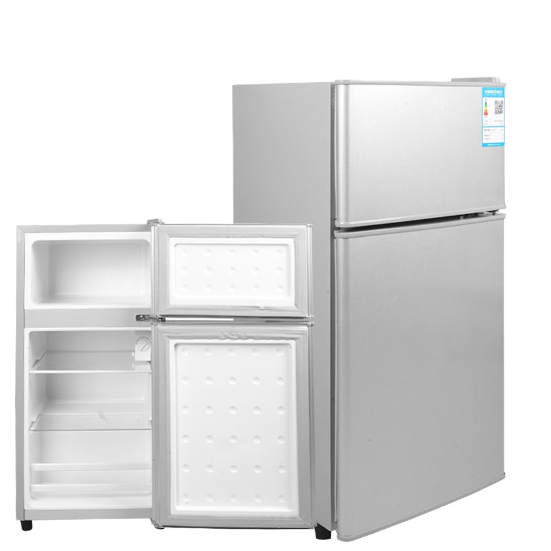 特价小冰箱双门小型冷藏冷冻节能电冰箱|双门118银色型号