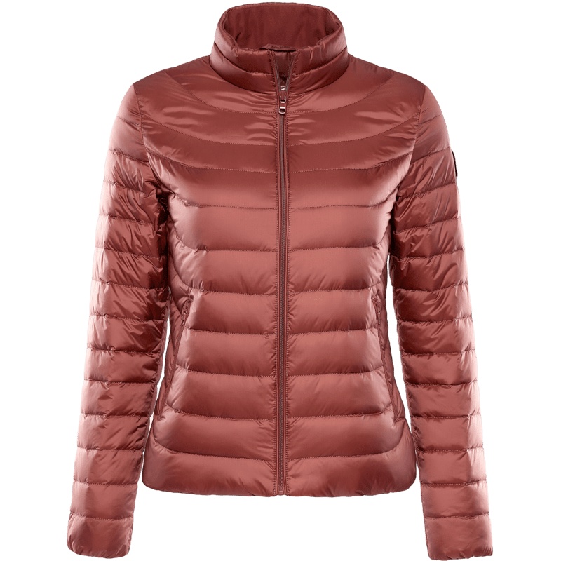 波司登女时尚简约立领轻薄蓄热短款通勤羽绒服