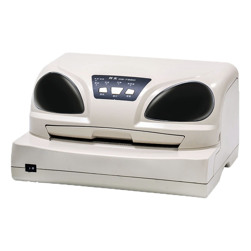 得力(deli)DS-7860 24针94列 超厚簿证/存折打印机 针式打印