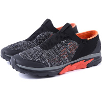 阿尼玛卿/ANEMAQEN 运动鞋 男 户外运动网面透气休闲鞋 DFM-18307 灰色 39
