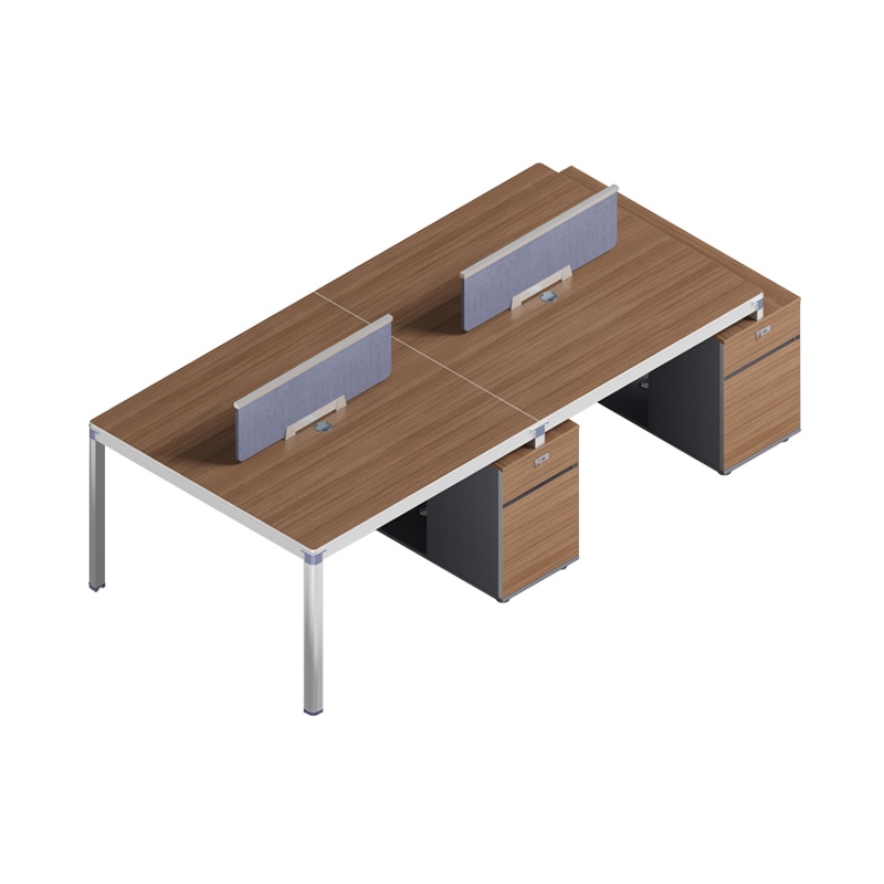 科朔 办公桌职员桌 员工桌 板式办公桌四人位 2.6米KS-08B2602