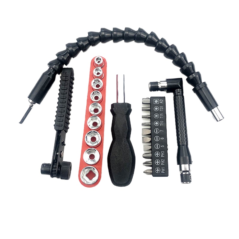 合威 电钻螺丝批头带金属软轴及套筒组套ZRL-DZTJ(仅限贵州销售)