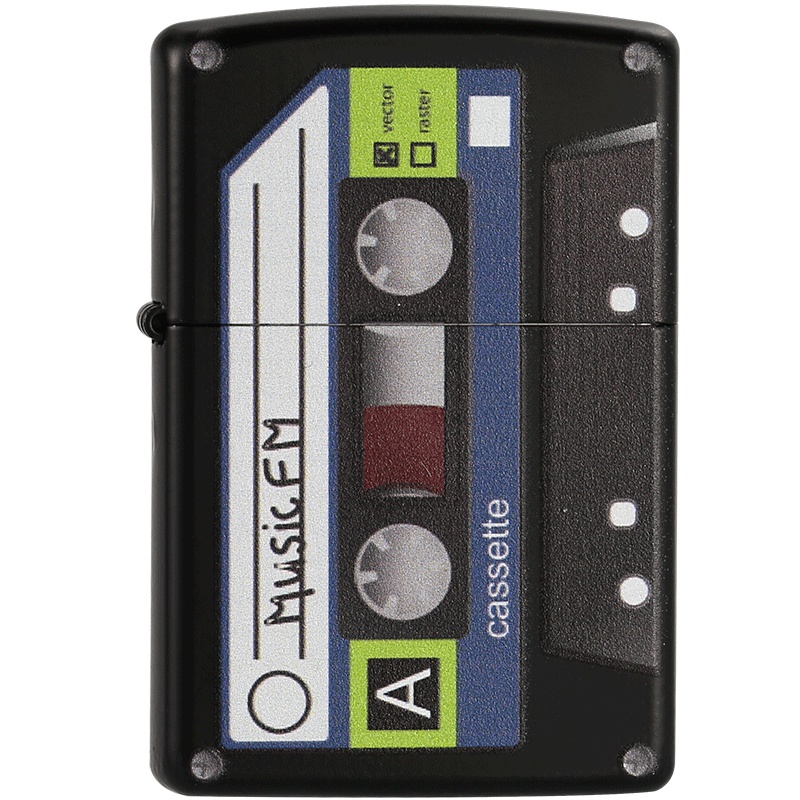 美国原装zippo芝宝打火机正版防风纯铜怀旧收音机送礼收藏