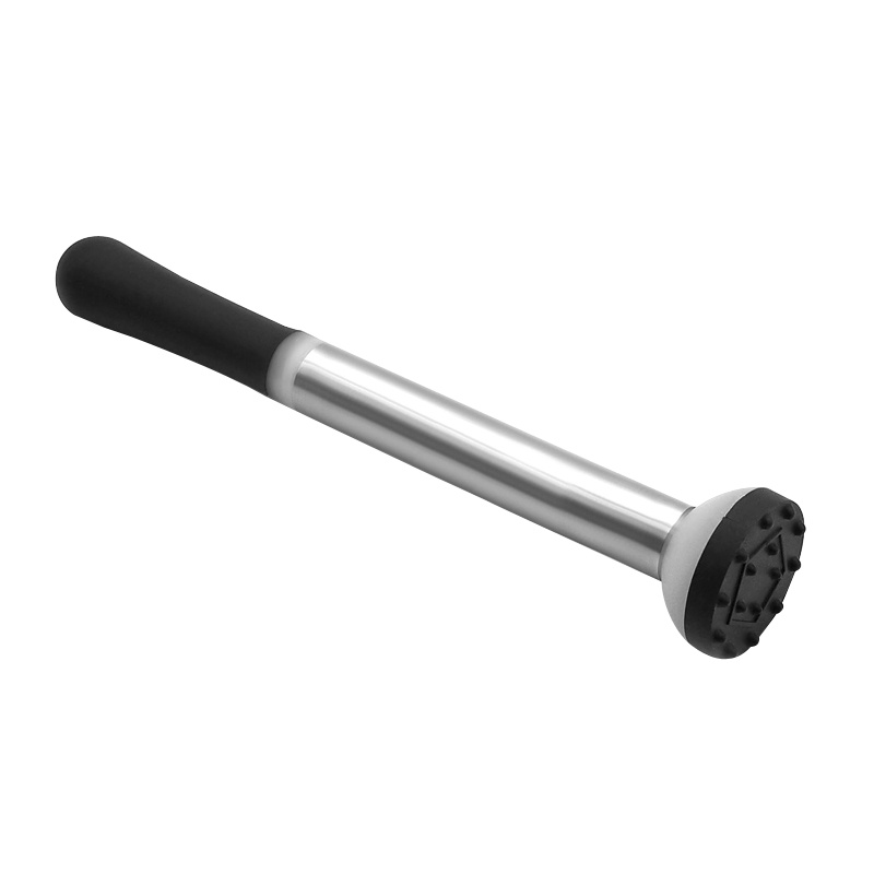 不锈钢调酒棒碎冰棒冰锤鸡尾酒调酒器果汁捣碎器柠檬薄荷叶压碎棍