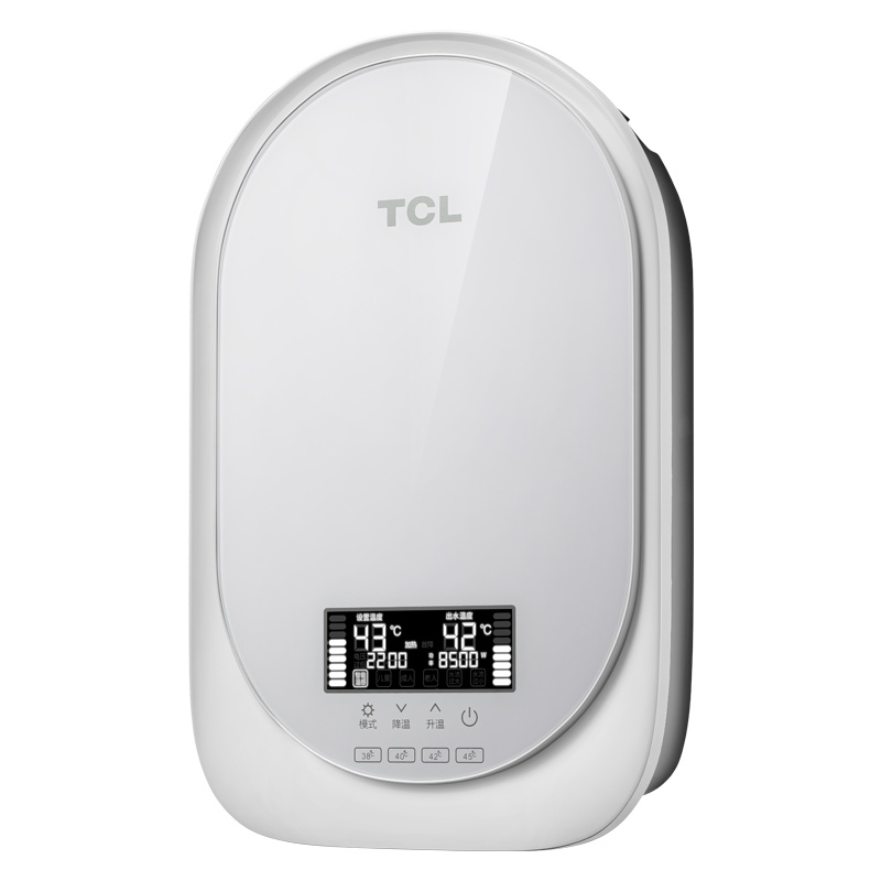 TCL TDR-857TM 即热式热水器电家用小型壁挂式洗澡机速热淋浴快热式加热器 白色