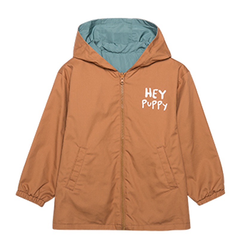 [店铺发货]巴拉巴拉童装男童上衣 2019年秋款男小童文艺风连帽双面穿外套