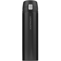 乐扣乐扣(lock&lock)缤纷弹跳盖保温杯LHC3222BLK 304不锈钢(390ml)黑色