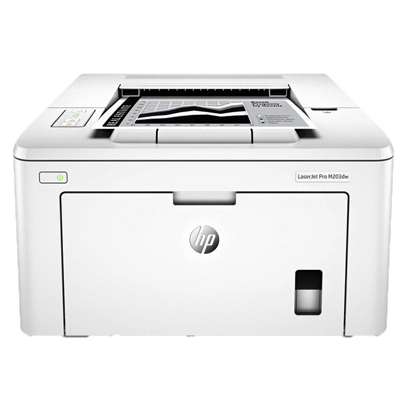 惠普 LaserJet Pro M203dw A4黑白激光打印机