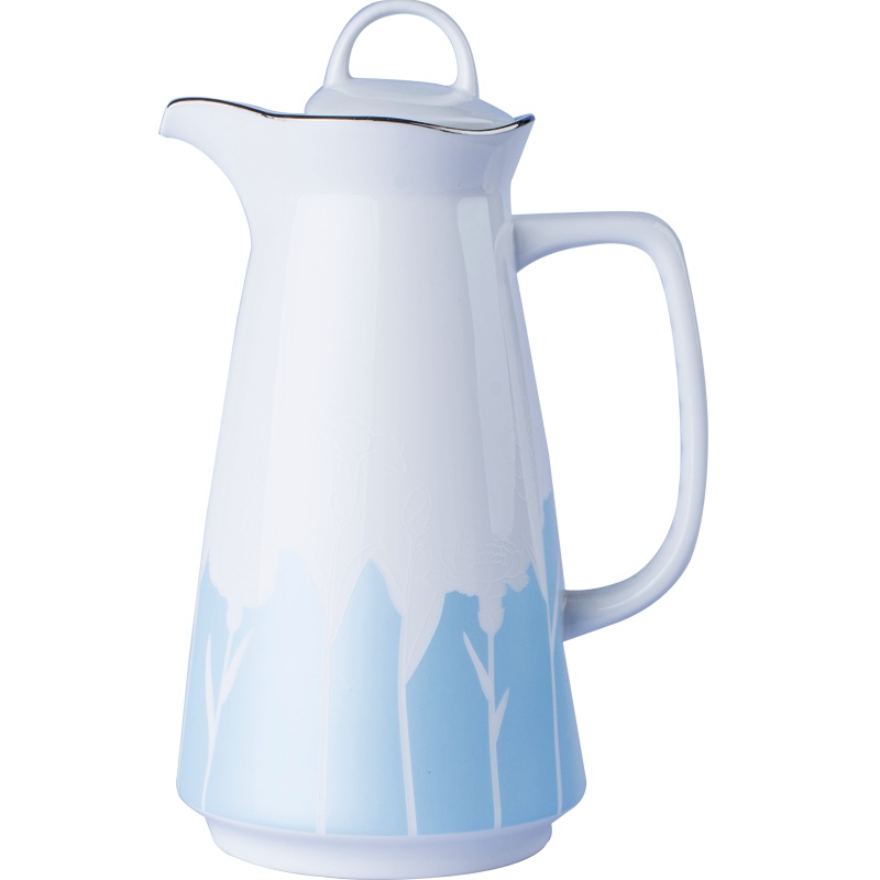 雅诚德(arst)欧尚水壶 大容量陶瓷茶壶家居冷水壶大茶壶凉水壶果汁壶大水壶热水壶开水壶耐高温可泡茶 1.6L欧尚水壶