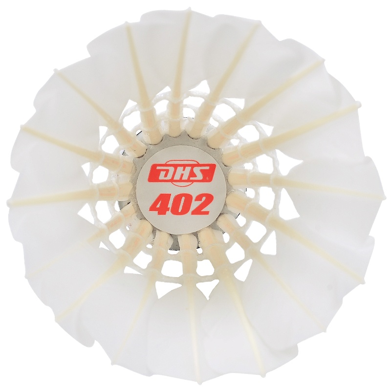 红双喜 402羽毛球 耐打训练羽球(12个装)